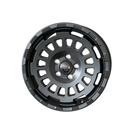 8,5x18 ET50 Twin-Monotube-Projekt-AT-HD Monobloc Alufelge in schwarz für Ford Transit Custom II